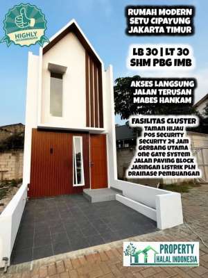Jual Rumah Murah Modern Mezzanine Cipayung Jakarta SHM Jalan Dua Mobil lokasi di Jakarta Timur, tersedia melalui melalui situs Olx