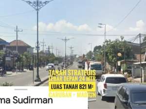 JUAL, Tanah Pekarangan Sip, Panglima Sudirman CARUBAN, Mantapp lokasi di Madiun Kota, tersedia melalui melalui situs Olx