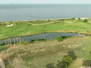 Kavling Golf Island PIK luas 1.000m2 View Golf dan Laut hrg 43jtm2 lokasi di Jakarta Utara, tersedia melalui melalui situs Olx