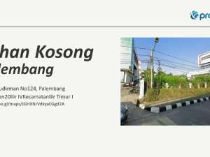 Kavling KomersialJend Sudirman, Palembang lokasi di Palembang Kota, tersedia melalui melalui situs Olx