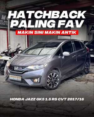 KILOMETER 60 RIBUHonda JAZZ RS GK5 MATIC 2017 NIK 2016ANM lokasi di  , tersedia melalui melalui situs Olx
