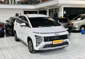 Jual bekas Kilometer 6.000 Hyundai Stargazer 1.5 IVT Prime 2025 avanza hrv xpande,lokasi di Surabaya Kota
