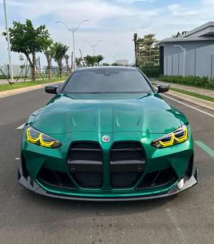 Jual bekas KM 2Rb BMW M4 Competition 2023 Isle of Man Green 700HP Mods 470jt,lokasi di  