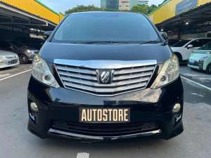 Jual bekas KM 83RB Toyota Alphard 2.4 S CBU 20102011 Hitam G V SC 2012 2013,lokasi di  