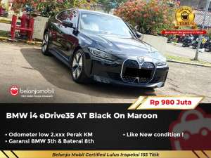 Jual bekas KM LOW 2RBBMW i4 i 4 eDrive35 eDrive 35 AT 20242025,lokasi di Tangerang Selatan Kota