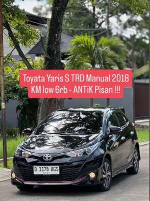 KM low 6rb - Yaris S TRD Manual 2018 pk an 2019 istw skli lokasi di  , tersedia melalui melalui situs Olx