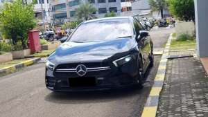 Jual bekas Km16rb mercedes benz mercy amg a35 2022 pakai 2023 hitam,lokasi di  