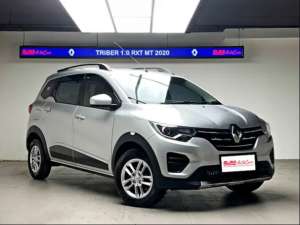 Jual bekas KM.30rb Renault Triber RXT 2020 Manual BJM2,lokasi di Tangerang Selatan Kota