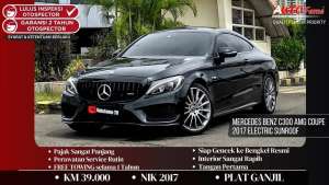 Jual bekas KM39RB Mercedes Benz C300 AMG Coupe 2017 Electric Sunroof Full Option,lokasi di  