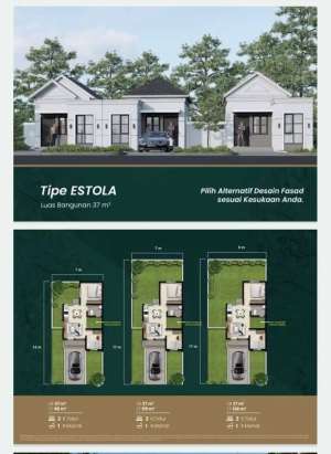 kota Podomoro Tenjo - Cluster Edeelweiss lokasi di Tangerang Kab., tersedia melalui melalui situs Olx