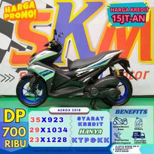 Jual bekas Ktp daerah rumah sewa bisa kredit aerox r 2018,lokasi di Bogor Kota