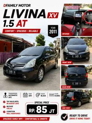 Jual bekas Livina XV 1,5 AT,lokasi di Karawang Kab.