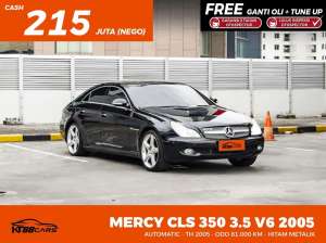 Jual bekas Low kilometer MERCEDES BENZ CLS 350 3.5 V6 AT 2005,lokasi di Jakarta Selatan