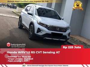Jual bekas LOW KM 26RBHonda WR-V WRV WR V 1.5 RS CVT Sensing AT 2023 2024,lokasi di Jakarta Pusat