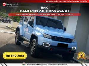 Jual bekas LOW KM 3RBBAIC BJ40 BJ 40 Plus 2.0 Turbo 4x4 AWD 2024 2025,lokasi di Jakarta Selatan