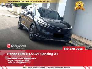 Jual bekas LOW KM 5RBHonda HRV HR-V HR V E 1.5 Sensing 2022 2023,lokasi di  