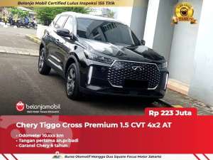 Jual bekas LOW KMChery Tiggo Cross Premium 1.5 CVT 4x2 AT 2025 2026,lokasi di Jakarta Selatan