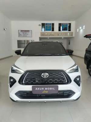 LOW KM YARIS CROSS HYBRID TSS CVT 2023 PUTIH SIAP PAKAI KREDIT MUDAH lokasi di  , tersedia melalui melalui situs Olx