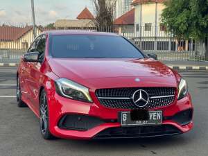 Jual bekas Mercedes-Benz A-Class A 200 2015 Merah,lokasi di Jakarta DKI