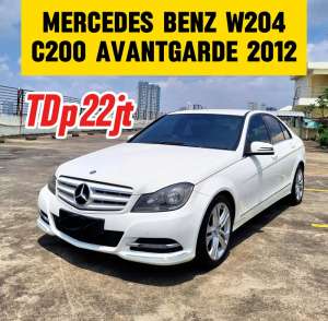 Jual bekas Mercedes Benz C200 Avantgarde 2012 TDP 22jt,lokasi di  