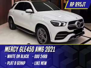 Jual bekas Mercedes Benz GLE450 AMG 2021 NIK 2020 White Putih Mercy GLE 450,lokasi di  