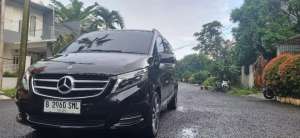 Jual bekas Mercedes benz v220 2018 mulus,lokasi di Jakarta Selatan