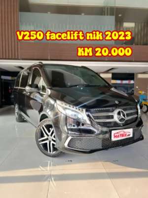 Jual bekas Mercedes-Benz V250 AT Matic facelift v260 2024 nik 2023 . Mercy vclass,lokasi di Jakarta Selatan
