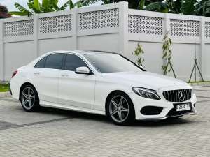 Jual bekas MERCEDEZ BENZ MERCY C250 2.0 AMG LINE FULL SPEC AT BENSIN 2016 NIK2015,lokasi di  
