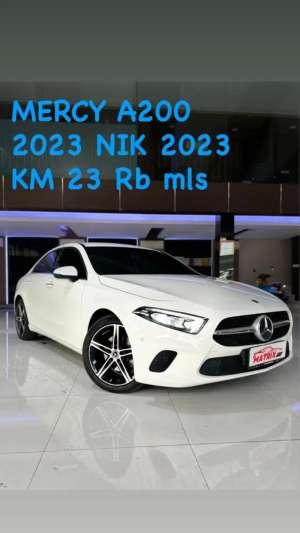 Jual bekas Mercy A200 white on black Nik 2023 Siap pakai,lokasi di Jakarta Pusat