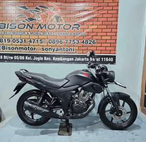 MEWAH KM 3RB HONDA CB VERZA 150 FI TAHUN 2025 HITAM DOFF lokasi di  , tersedia melalui melalui situs Olx