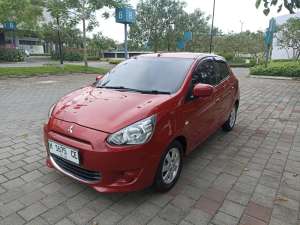 Mitsubishi Mirage 2012 Bensin lokasi di  , tersedia melalui melalui situs Olx
