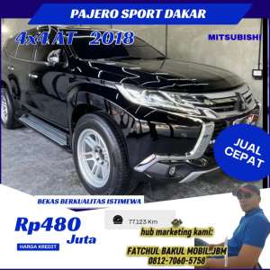 Mitsubishi Pajero Sport Dakar 4x4 AT 2018 lokasi di  , tersedia melalui melalui situs Olx