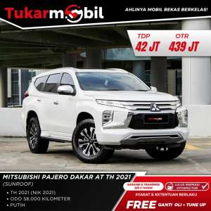 Jual bekas MITSUBISHI PAJERO SPORT DAKAR TAHUN 2021,lokasi di  