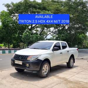 Mitsubishi Triton 2.5 HDX 4X4 MT 2018 lokasi di  , tersedia melalui melalui situs Olx