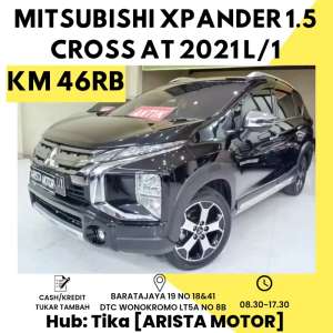 Jual bekas Mitsubishi Xpander 1.5 Cross AT 2021 L1 Km Loww 46Rb,lokasi di  