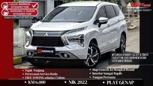 Jual bekas Mitsubishi Xpander 1.5L CVT Ultimate FACELIFT NIK 2022 Akhir New Desig,lokasi di  