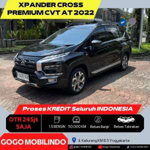 Jual bekas Mitsubishi Xpander Cross Premium CVT Matic 2022 DP Minim XL7,lokasi di  