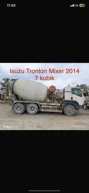 Mixer Isuzu 7 kubik 2014 Istimewa lokasi di  , tersedia melalui melalui situs Olx
