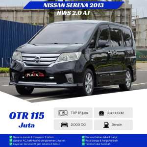 Jual bekas Nissan Serena 2013Highway Star 2.0 Automatic TDP 15 juta KM 96rb,lokasi di  