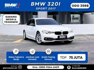 Jual bekas ODO 36rb BMW 320i 2017 Sport,lokasi di  