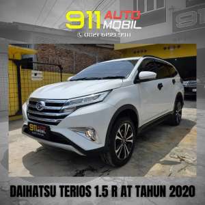 Jual bekas ODO 41 RIBUANDAIHATSU TERIOS 1.5 R MATIC TAHUN 2020,lokasi di Medan Kota