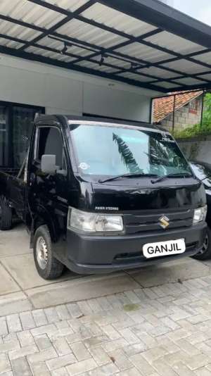 Jual bekas Pickup Suzuki Carry 2020 Hitam Manual,lokasi di Bekasi Kota