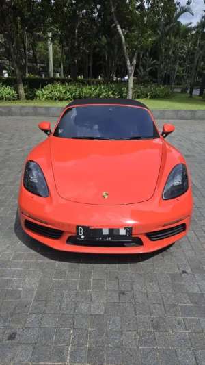 Jual bekas Porsche Boxster S 718 2016 Orange 2017 Porsche 2015 dijual Cepet Bu,lokasi di  