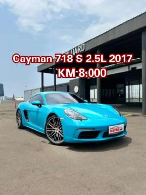 Jual bekas Porsche Cayman 718 S 2.5L 2018 nik 2017,lokasi di  