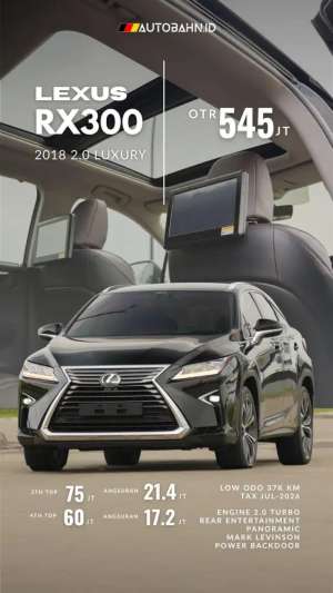 Privilege Lexus RX300 Luxury 2018 Black Full Spec C300 520i 320i lokasi di  , tersedia melalui melalui situs Olx