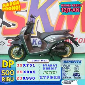Jual bekas PROMO DP500 HONDA GENIO 2024 CASHCREDIT,lokasi di Jakarta Selatan