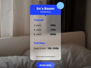 Promo Staycation Emerald Bintaro EnsRoom Kamis lokasi di Tangerang Selatan Kota, tersedia melalui melalui situs Olx