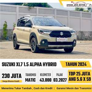 Jual bekas RARE ITEM Suzuki XL7 1.5 Alpha Two Tone Hybrid 2024,lokasi di Jakarta Selatan