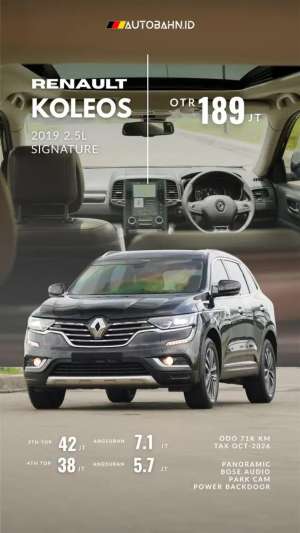 Renault Koleos 2.5 Signature 2019 lokasi di  , tersedia melalui melalui situs Olx