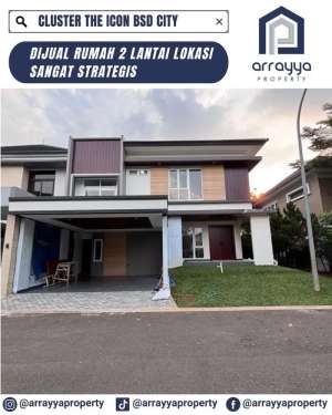 RUMAH MEWAH 2 LANTAI CLUSTER THE ICON BSD .DMB30. lokasi di Tangerang Selatan Kota, tersedia melalui melalui situs Olx